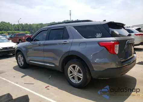 2021 Ford Explorer Xlt z USA, uszkodzony, nr VIN 1FMSK8DH4MGC36905